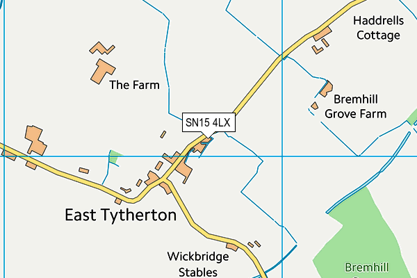 SN15 4LX map - OS VectorMap District (Ordnance Survey) SN15 4LX map - OS VectorMap District (Ordnance Survey)