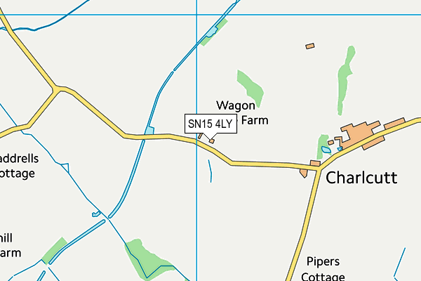 SN15 4LY map - OS VectorMap District (Ordnance Survey) SN15 4LY map - OS VectorMap District (Ordnance Survey)