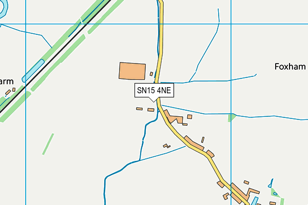 SN15 4NE map - OS VectorMap District (Ordnance Survey) SN15 4NE map - OS VectorMap District (Ordnance Survey)