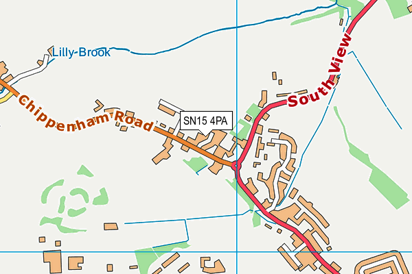 SN15 4PA map - OS VectorMap District (Ordnance Survey) SN15 4PA map - OS VectorMap District (Ordnance Survey)