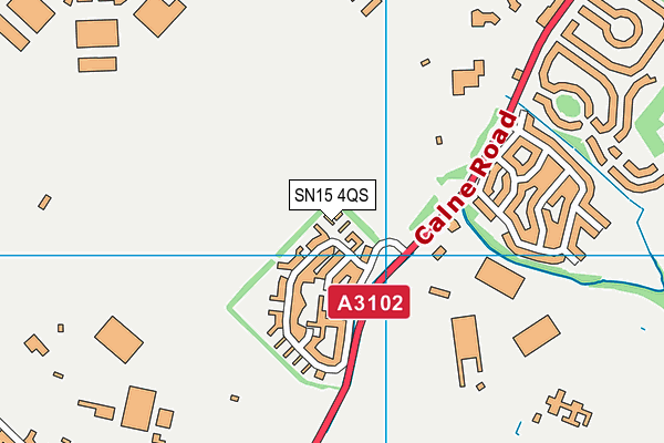 SN15 4QS map - OS VectorMap District (Ordnance Survey) SN15 4QS map - OS VectorMap District (Ordnance Survey)