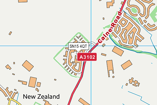 SN15 4QT map - OS VectorMap District (Ordnance Survey) SN15 4QT map - OS VectorMap District (Ordnance Survey)