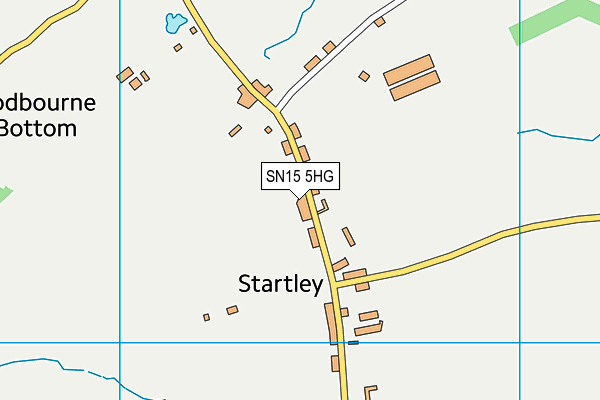 SN15 5HG map - OS VectorMap District (Ordnance Survey) SN15 5HG map - OS VectorMap District (Ordnance Survey)
