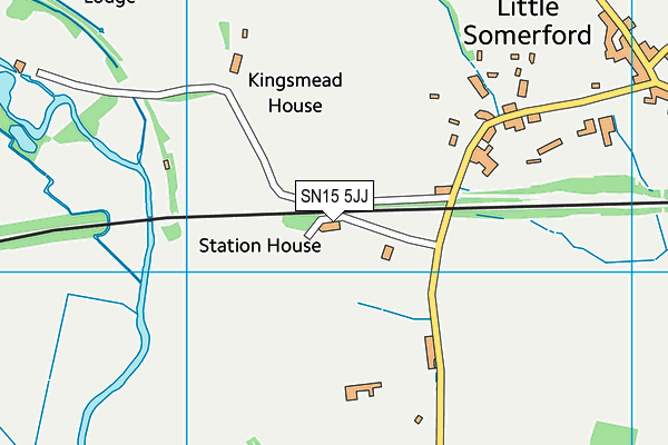 SN15 5JJ map - OS VectorMap District (Ordnance Survey) SN15 5JJ map - OS VectorMap District (Ordnance Survey)