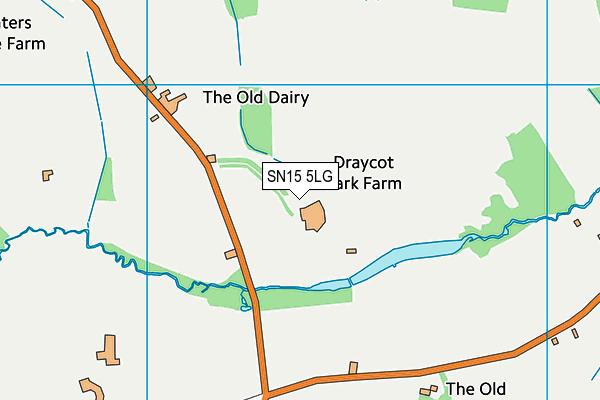 SN15 5LG map - OS VectorMap District (Ordnance Survey) SN15 5LG map - OS VectorMap District (Ordnance Survey)
