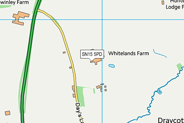 SN15 5PD map - OS VectorMap District (Ordnance Survey) SN15 5PD map - OS VectorMap District (Ordnance Survey)
