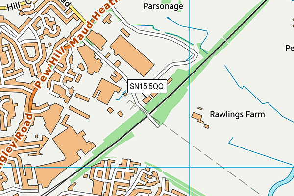SN15 5QQ map - OS VectorMap District (Ordnance Survey) SN15 5QQ map - OS VectorMap District (Ordnance Survey)