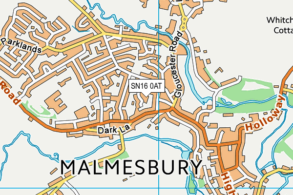 SN16 0AT map - OS VectorMap District (Ordnance Survey) SN16 0AT map - OS VectorMap District (Ordnance Survey)