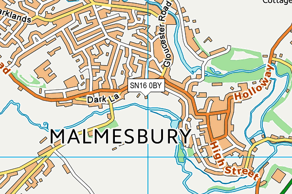 SN16 0BY map - OS VectorMap District (Ordnance Survey) SN16 0BY map - OS VectorMap District (Ordnance Survey)