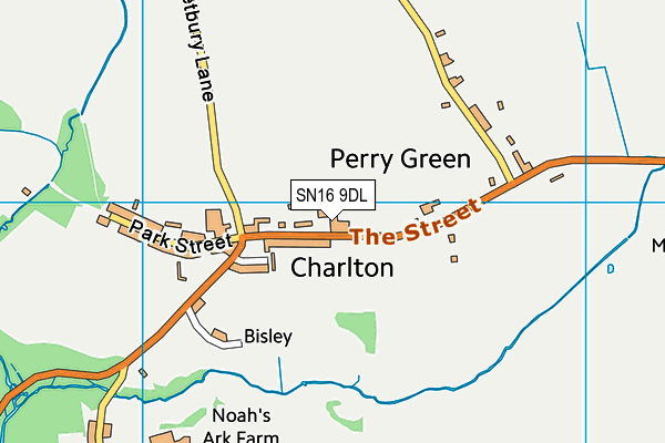 SN16 9DL map - OS VectorMap District (Ordnance Survey) SN16 9DL map - OS VectorMap District (Ordnance Survey)