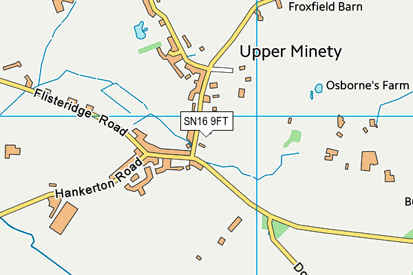 SN16 9FT map - OS VectorMap District (Ordnance Survey) SN16 9FT map - OS VectorMap District (Ordnance Survey)