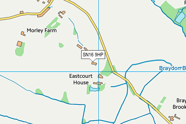 SN16 9HP map - OS VectorMap District (Ordnance Survey) SN16 9HP map - OS VectorMap District (Ordnance Survey)