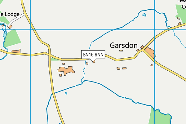 SN16 9NN map - OS VectorMap District (Ordnance Survey) SN16 9NN map - OS VectorMap District (Ordnance Survey)