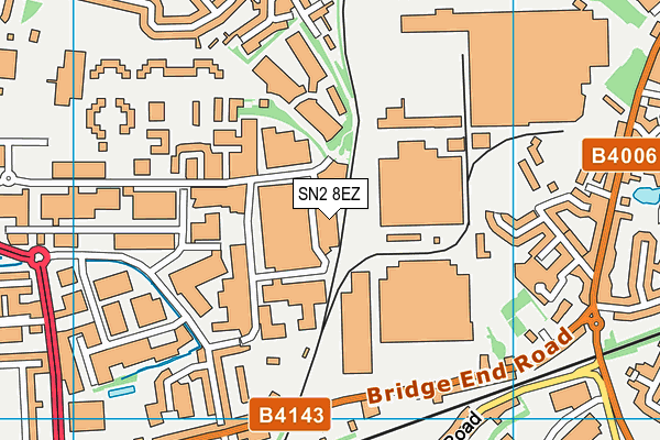 SN2 8EZ map - OS VectorMap District (Ordnance Survey) SN2 8EZ map - OS VectorMap District (Ordnance Survey)