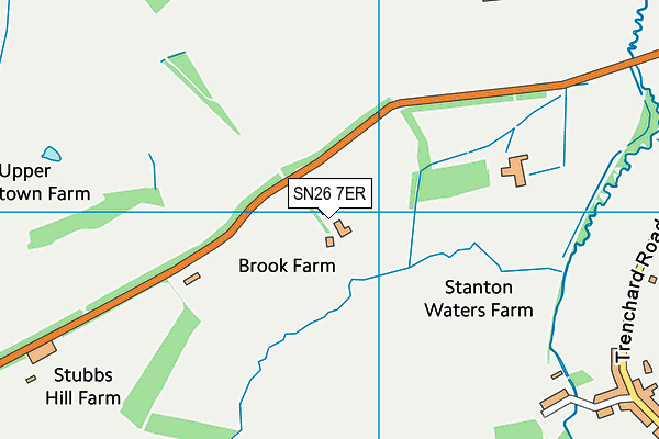 SN26 7ER map - OS VectorMap District (Ordnance Survey) SN26 7ER map - OS VectorMap District (Ordnance Survey)