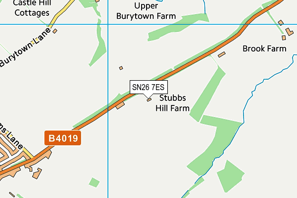 SN26 7ES map - OS VectorMap District (Ordnance Survey) SN26 7ES map - OS VectorMap District (Ordnance Survey)