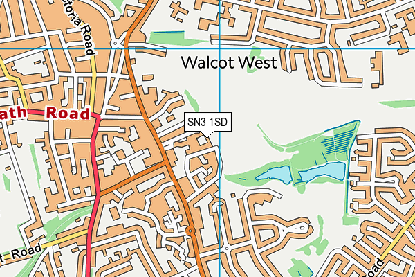 SN3 1SD map - OS VectorMap District (Ordnance Survey) SN3 1SD map - OS VectorMap District (Ordnance Survey)