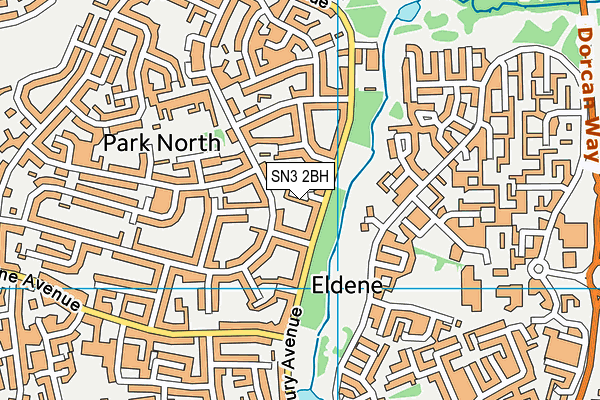 SN3 2BH map - OS VectorMap District (Ordnance Survey) SN3 2BH map - OS VectorMap District (Ordnance Survey)