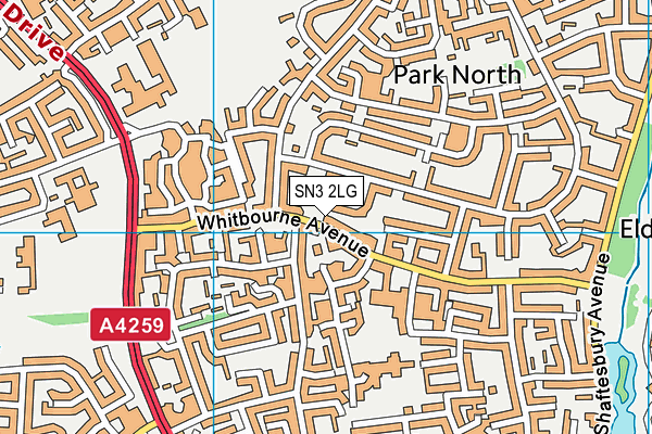 SN3 2LG map - OS VectorMap District (Ordnance Survey) SN3 2LG map - OS VectorMap District (Ordnance Survey)