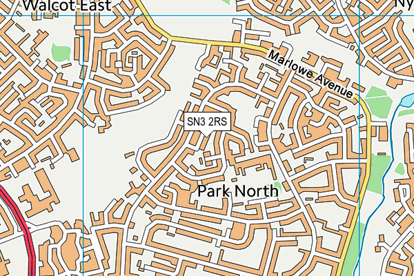 SN3 2RS map - OS VectorMap District (Ordnance Survey) SN3 2RS map - OS VectorMap District (Ordnance Survey)