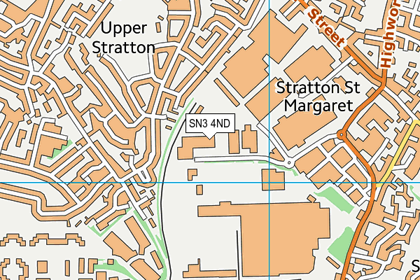 SN3 4ND map - OS VectorMap District (Ordnance Survey) SN3 4ND map - OS VectorMap District (Ordnance Survey)