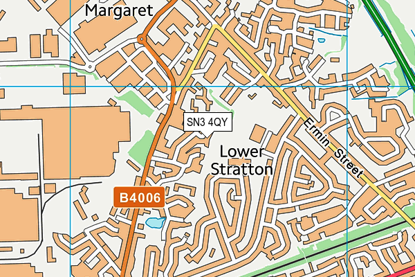 SN3 4QY map - OS VectorMap District (Ordnance Survey) SN3 4QY map - OS VectorMap District (Ordnance Survey)