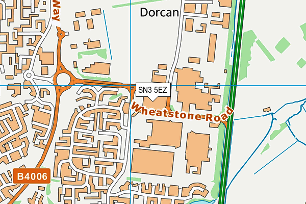 SN3 5EZ map - OS VectorMap District (Ordnance Survey) SN3 5EZ map - OS VectorMap District (Ordnance Survey)