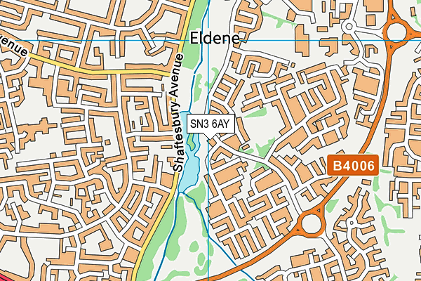 SN3 6AY map - OS VectorMap District (Ordnance Survey) SN3 6AY map - OS VectorMap District (Ordnance Survey)
