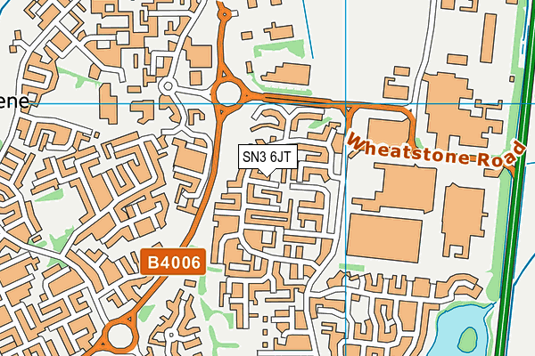 SN3 6JT map - OS VectorMap District (Ordnance Survey) SN3 6JT map - OS VectorMap District (Ordnance Survey)