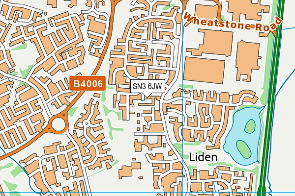 SN3 6JW map - OS VectorMap District (Ordnance Survey) SN3 6JW map - OS VectorMap District (Ordnance Survey)