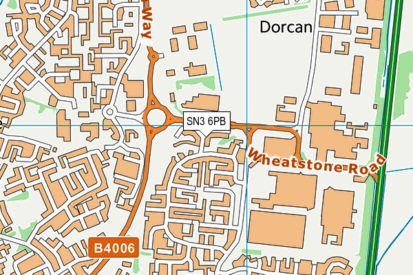 SN3 6PB map - OS VectorMap District (Ordnance Survey) SN3 6PB map - OS VectorMap District (Ordnance Survey)