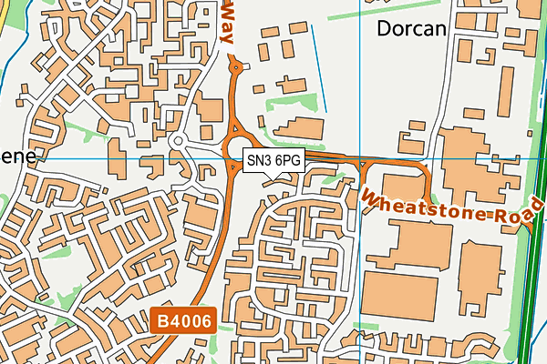 SN3 6PG map - OS VectorMap District (Ordnance Survey) SN3 6PG map - OS VectorMap District (Ordnance Survey)