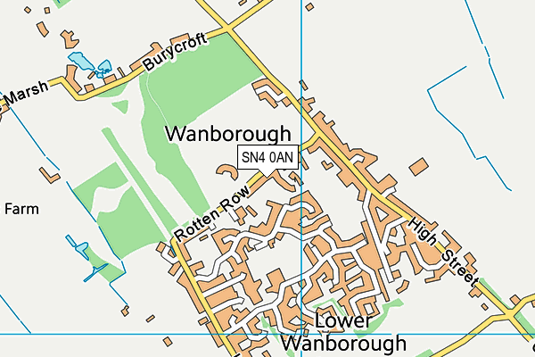 SN4 0AN map - OS VectorMap District (Ordnance Survey) SN4 0AN map - OS VectorMap District (Ordnance Survey)
