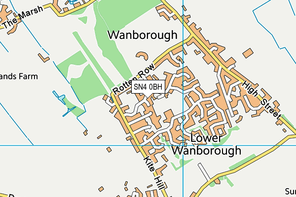 SN4 0BH map - OS VectorMap District (Ordnance Survey) SN4 0BH map - OS VectorMap District (Ordnance Survey)