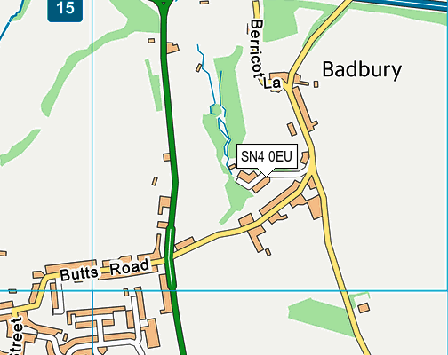 SN4 0EU map - OS VectorMap District (Ordnance Survey) SN4 0EU map - OS VectorMap District (Ordnance Survey)