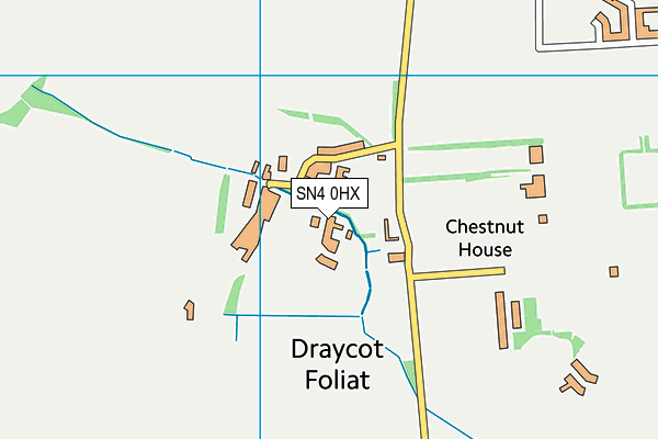 SN4 0HX map - OS VectorMap District (Ordnance Survey) SN4 0HX map - OS VectorMap District (Ordnance Survey)