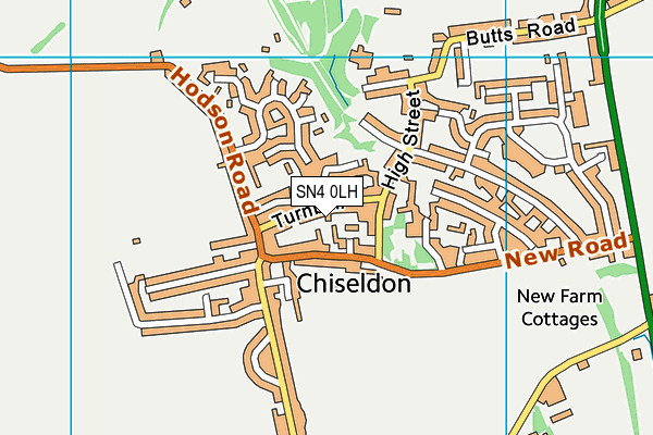 SN4 0LH map - OS VectorMap District (Ordnance Survey) SN4 0LH map - OS VectorMap District (Ordnance Survey)