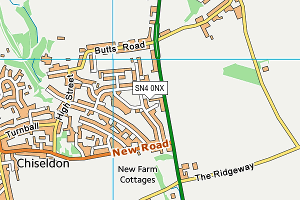 SN4 0NX map - OS VectorMap District (Ordnance Survey) SN4 0NX map - OS VectorMap District (Ordnance Survey)