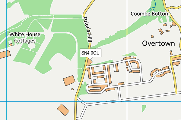 SN4 0QU map - OS VectorMap District (Ordnance Survey) SN4 0QU map - OS VectorMap District (Ordnance Survey)