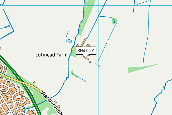 SN4 0UY map - OS VectorMap District (Ordnance Survey) SN4 0UY map - OS VectorMap District (Ordnance Survey)