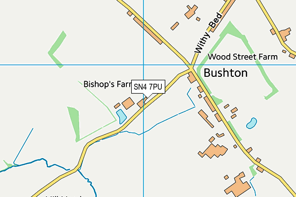 SN4 7PU map - OS VectorMap District (Ordnance Survey) SN4 7PU map - OS VectorMap District (Ordnance Survey)