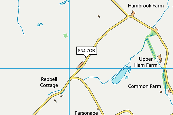 SN4 7QB map - OS VectorMap District (Ordnance Survey) SN4 7QB map - OS VectorMap District (Ordnance Survey)