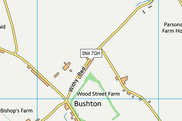 SN4 7QH map - OS VectorMap District (Ordnance Survey) SN4 7QH map - OS VectorMap District (Ordnance Survey)