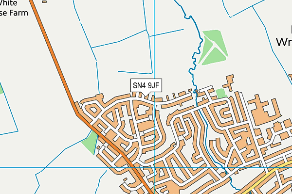 SN4 9JF map - OS VectorMap District (Ordnance Survey) SN4 9JF map - OS VectorMap District (Ordnance Survey)