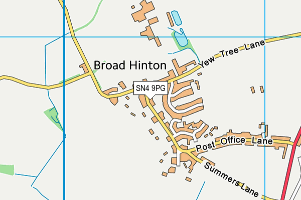SN4 9PG map - OS VectorMap District (Ordnance Survey) SN4 9PG map - OS VectorMap District (Ordnance Survey)