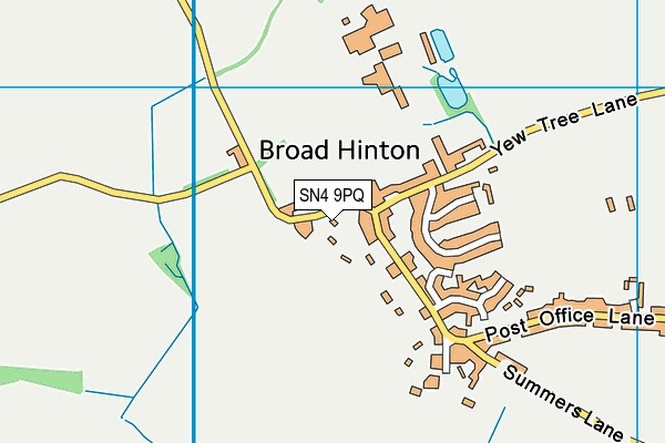 SN4 9PQ map - OS VectorMap District (Ordnance Survey) SN4 9PQ map - OS VectorMap District (Ordnance Survey)