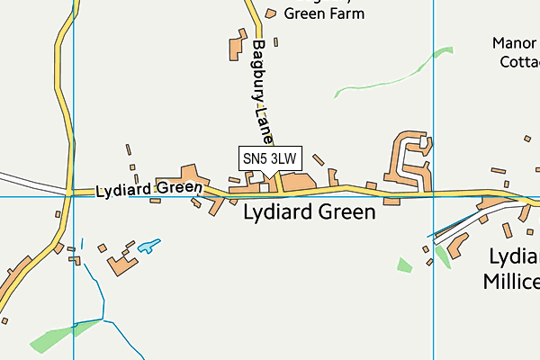 SN5 3LW map - OS VectorMap District (Ordnance Survey) SN5 3LW map - OS VectorMap District (Ordnance Survey)