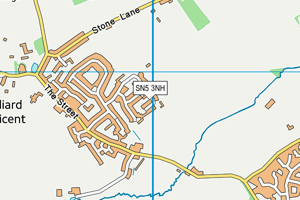 SN5 3NH map - OS VectorMap District (Ordnance Survey) SN5 3NH map - OS VectorMap District (Ordnance Survey)