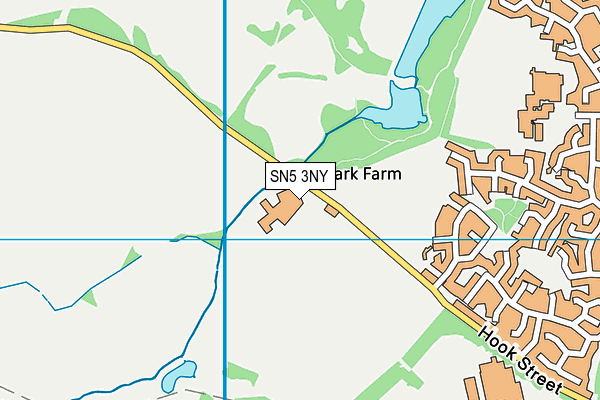 SN5 3NY map - OS VectorMap District (Ordnance Survey) SN5 3NY map - OS VectorMap District (Ordnance Survey)