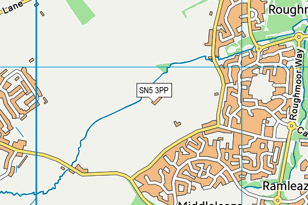 SN5 3PP map - OS VectorMap District (Ordnance Survey) SN5 3PP map - OS VectorMap District (Ordnance Survey)